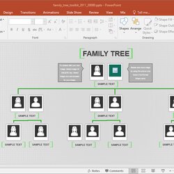 Sublime Animated Family Tree Presentation Template For Templates Power Point Trees Edit Depicting Individuals