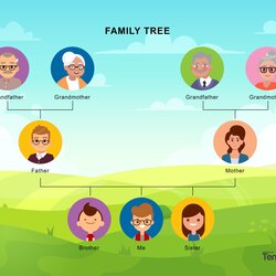 Swell Free Family Tree Templates Word Excel Template Scaled