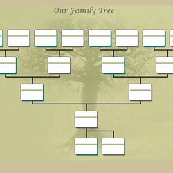 Admirable Editable Family Tree Template Awesome Project