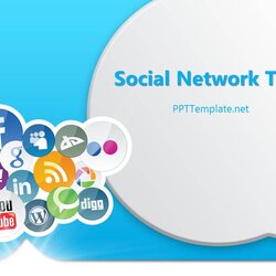 Matchless Free Social Media Template Presentation Power Business Network Point Templates Impact Teenagers