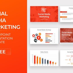 Outstanding Social Media Marketing Free Template Market