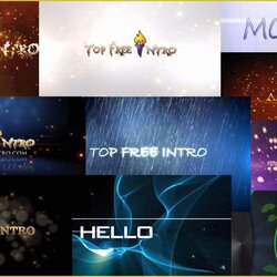 Fine Free After Effects Intro Templates Of Tom April Posted Comments