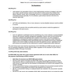 High Quality Simple Joint Venture Agreement Templates Doc Template