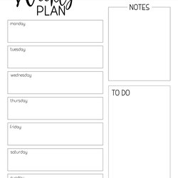 Champion Weekly Planner Template Free Printable Paper Trail Design Templates Schedule Calendar Week Print