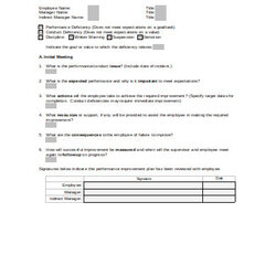 Superlative Employee Action Plan Examples Format Template In Doc