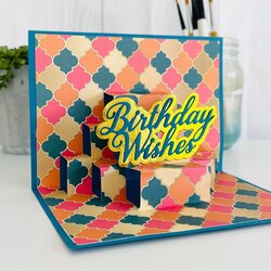 Brilliant Flute Pop Up Card Template Le