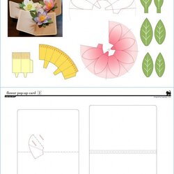 The Highest Quality Free Printable Pop Up Card Templates New