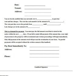 Great Eviction Notice Forms Free Printable Word Formats Samples Landlord Lease Tenant Evict Vacate Rent Real
