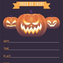Excellent Best Free Printable Blank Halloween Invitations For At Invitation Party