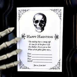 Superlative Free Printable Halloween Invitations For Your Spooky Soiree Party Invitation Template Birthday