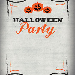 Matchless Halloween Invitation Templates Business Template Ideas Proportions Party Free Printable For