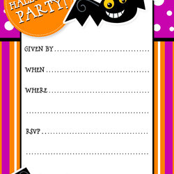 Fine Party Planning Center Free Printable Halloween Invitations Invitation Template Birthday Bat Paper Below