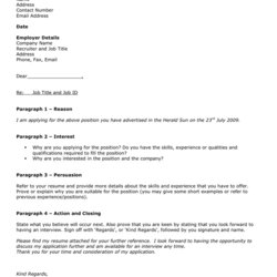 Exceptional Cover Letter Template In Word And Formats