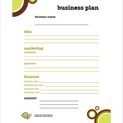 The Highest Standard Business Plan Template Free Printable Schedule Simple Small Word Sample Excel Write
