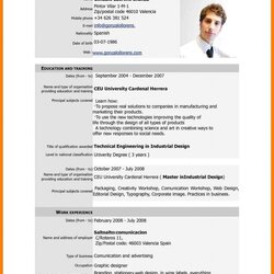 Perfect Creating Resume In Word For Your School Lesson