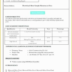 Super Free Resume Templates Microsoft Word Of Template