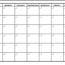 Sterling Blank Calendar Template Printable Week Calendars Schedule Create Planner Six Monthly Templates