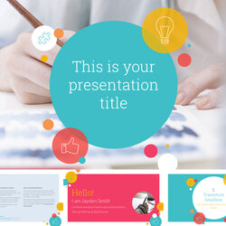 Splendid Free Google Slides Templates For Your Next Presentation Template Fun Themes Slider Colorful