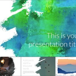 Matchless Free Google Slides Templates For Your Presentation Watercolor