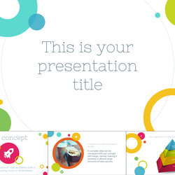 Very Good Free Google Slides Templates For Your Next Presentation Template Themes Colorful Circles Cheerful