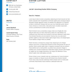 Cool Modern Original Editable Cover Letter Template To Download Word Format