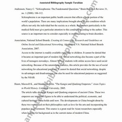 High Quality Sample Annotated Bibliography Lovely Get An Essay Example