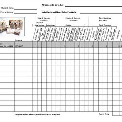 Super Fundraiser Order Form Template And Templates Printable Sample Fund Fundraisers Games Excel Example
