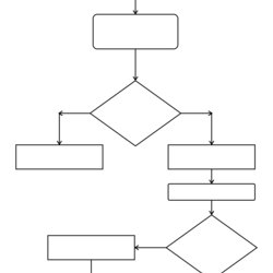 Best Printable Blank Chart With Lines For Free At Flowchart Flow Template