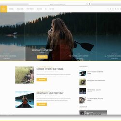 Admirable Free Templates Of Best Responsive Blogger Template Website Gossip Documentation Preview Minimal