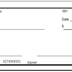 Fine Blank Check Template Free Word Kb