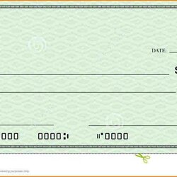 Blank Check Template Business Checks Free Brochure Cheque Regarding Cheques Fake Awful Banking