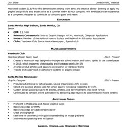 Matchless High School Resume Template Writing Tips Companion Student Sample Examples Format
