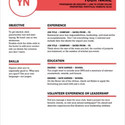 Capital High School Resume Templates Download Now