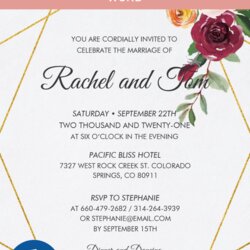 Super Watercolor Floral Invitation Templates Editable With Ms Word Free Template Printable Cover Copy