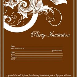 Champion Invitation Templates Free Download Word