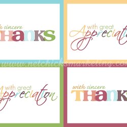 Fantastic Free Printable Thank You Notes Template Templates
