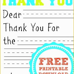 Out Of This World Thank You Note Template Free Best Printable Notes Ideas Postcard On