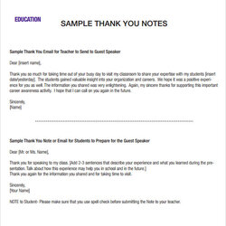 Peerless Sample Professional Thank You Notes Documents In Word Letter Note Templates Template Business