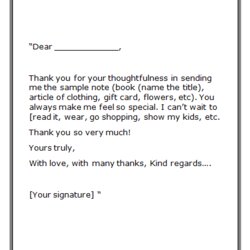 The Highest Standard Thank You Note Templates Word Excel
