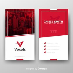 Fine Free Vector Business Card Template