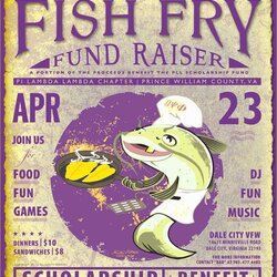 Spiffing Free Fish Fry Flyer Template Of Great Poster For Templates Flyers Fundraisers Dinner Fried Raise