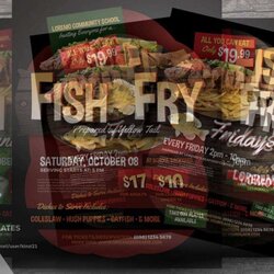 Splendid Fish Fry Flyer Template Free Cards Design Templates Adding Report For Ms Word With