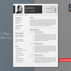 Matchless For Mac Pages Professional Resume Template Winning Curriculum Vitae Modern Creative Simple Editable