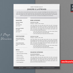 Superlative For Mac Pages Simple Template Resume Curriculum Editable Vitae Professional Modern Creative Job
