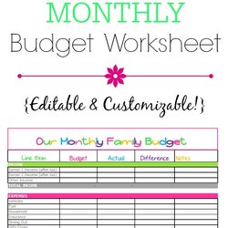Capital Budget Template Monthly Free The Reason Why Everyone Love Worksheet Colorful Spreadsheet Spending