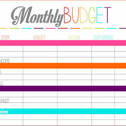 Legit Excel Budget Template Spreadsheet Monthly
