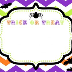 Wonderful Free Printable Halloween Birthday Party Invitations Invitation Templates Trick Treat Spooky