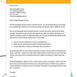 Fine Cover Letter Simple Template Word Free Templates