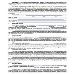 Superlative Lease Agreement Examples Format Apartment