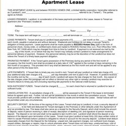 Super Apartment Lease Agreement Template Business Leasing Sample Printable Room Rental Form Templates